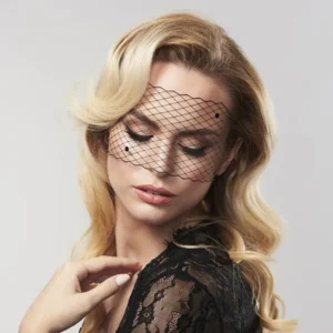 máscara rede preta vintage sensual elegante romântica retrô delicada decorativa imitação pinta adesivos reutilizáveis autoadesiva confortável ajustável