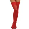 Meias vermelhas finas sedutoras nylon elastano ligeiramente opacas autossustentáveis ligas rendadas bonitas confortáveis modeladoras realçadoras curvas suntuosas acabamento suave
