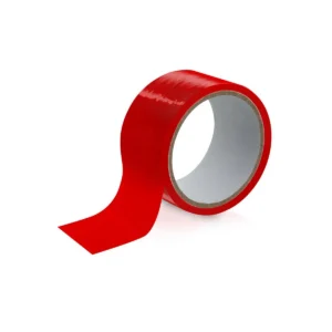 fita adesiva vermelha autoadesiva bondage suave reutilizavel flexivel hipoalergenica sem cola não aderente pele cabelos 15metros 5cm rolo resistente