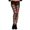 meia calça preta quadriculada tonal nylon elegante jovem moderna bonita acabamento suave resistente translúcida brilho discreto ajuste confortável