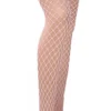 meias arrastão branco feminina TI019 rock sensual sexy curta mini saia bermuda poliamida elastano transparente elástico confortável resistente elegante urbana