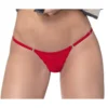 fio dental renda vermelha ajustável laterais minimalista traseira triangular aberta poliamida elastano sensual leve confortável elegante lingerie íntima romântica festa