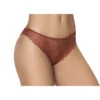 Fio dental renda terracota delicada sensual confortável suave alças cruzadas silhuetas ajustável poliamida elastano Mapalé coleção sedutora sedução