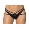 MAPALE fio dental preto rede fina suave delicada tiras sensuais ajustáveis realce curvas sedutor provocante sensualidade