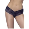 fio dental renda floral preta fina elástica forro opaco virilha macio ajuste perfeito conforto feminina coleção Mapalé poliamida elastano