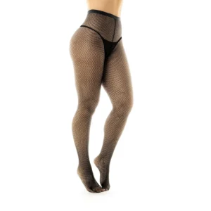 Meia arrastão preta sensual elegante costura traseira fina nylon leve brilho confortável ajustada resistente acabamento reforçada
