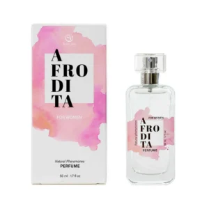 Afrodita perfume feromônios naturais afrodisíaco trufa sensual feminino sedutor irresistível confiança caramelo doce vaporizador aplicação fácil 50ml livre crueldade sedução
