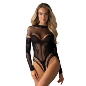 body sensual tricotado padrão geométrico recorte costas abertura entrepernas picante malha flexível nylon elastano confortável ajustável provocante elegante