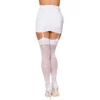 Meias brancas transparentes românticas costura traseira strass brilhantes letras noiva ligas reversíveis frente trás delicadas sedutoras nylon elastano