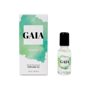 óleo perfumado feminino Gaia rollon trufa natural afrodisíaco atrativo sexual confiança sedutor excitante desejado cítrico frutado