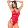 body sexy renda gola halter trançados laterais sensuais fecho virilha prático confortável poliamida elastano Mapalé colombiano refinado